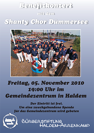 Benefiz-Konzert mit dem Shanty-Chor Dümmersee