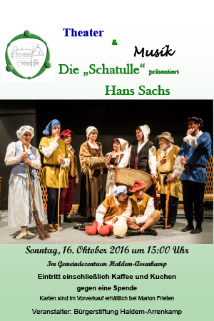 Die „Schatulle“ präsentierte Hans Sachs